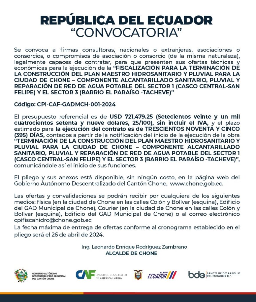 Hidro 2024 Fiscalización 001