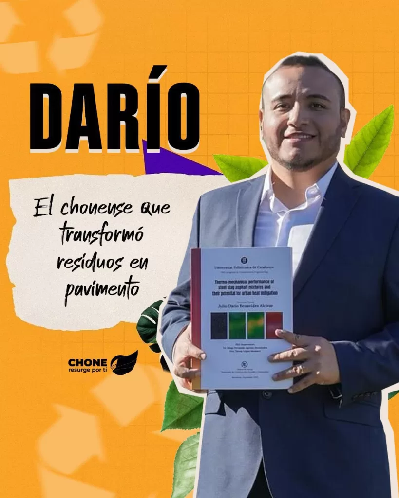 Julio Darío, formado en las aulas chonenses, deslumbra en España