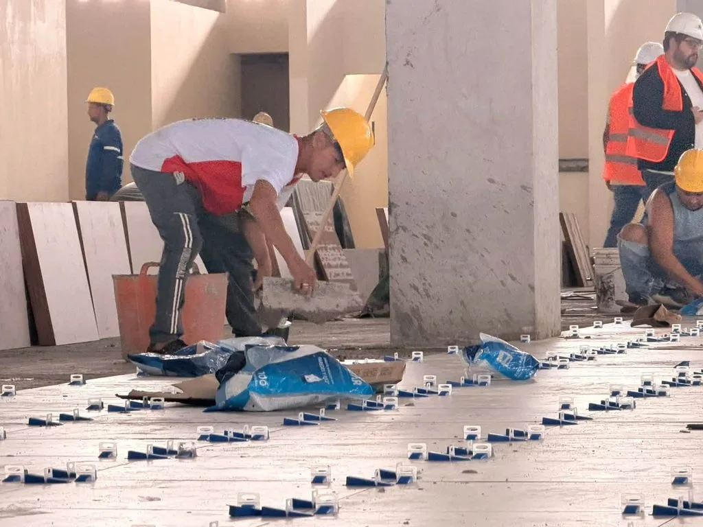 El corazón comercial de Chone sigue avanzando El corazón comercial de Chone sigue avanzando